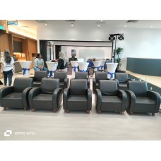 VIP Sofa Rental - Black Square